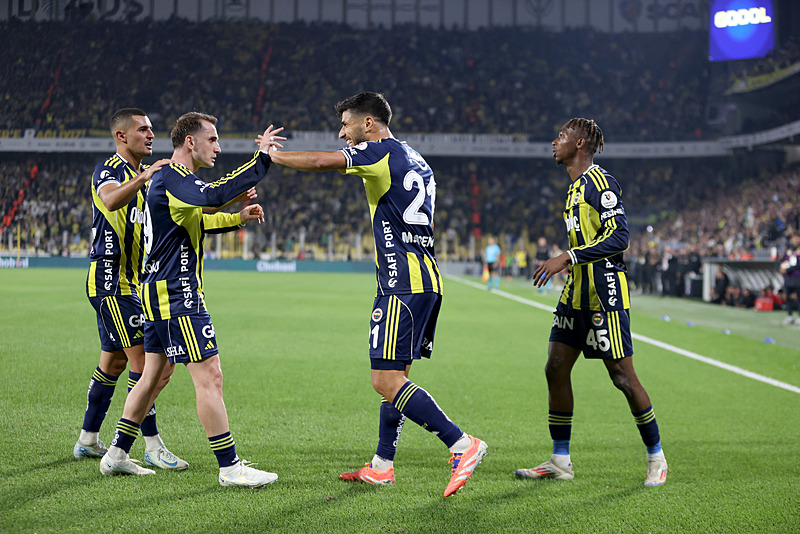 Fenerbahçe'nin gol sevinci (AA)