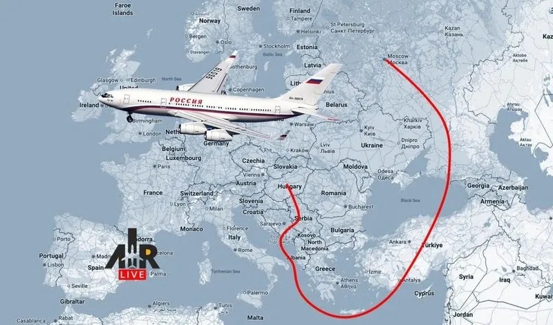 Putin'in güzergahı, Sosyal medya