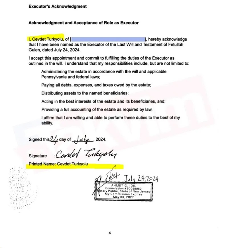 Cevdet Türkyolu örgütün sıcak para akışı ve himmet ağına çöktü (Takvim.com.tr)