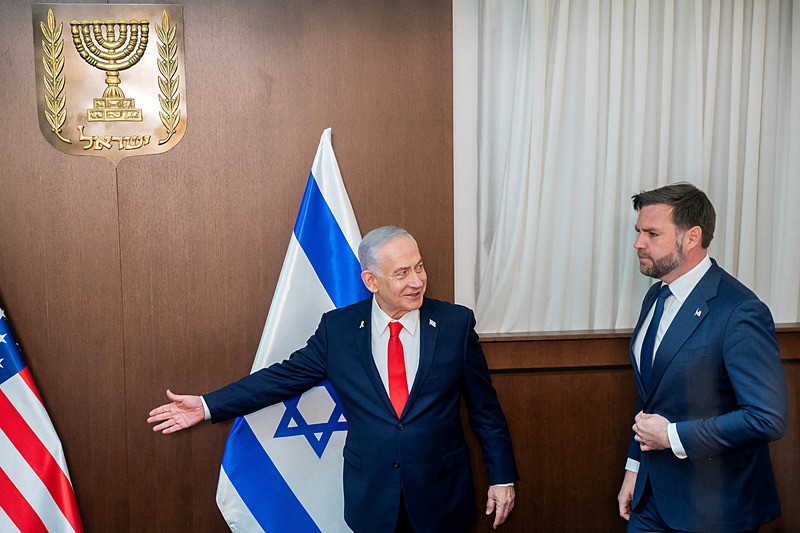 Netanyahu ve JD Vance, Reuters