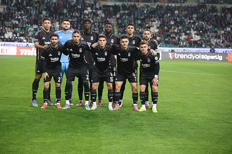 Beşiktaş'ın ilk 11'i (AA)