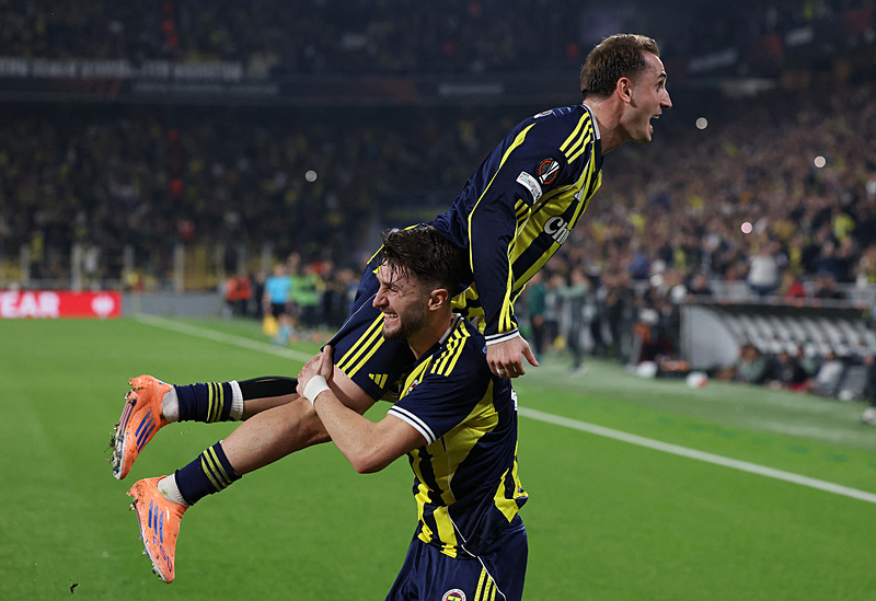 Kerem Aktürkoğlu'nun gol sevinci (AA)