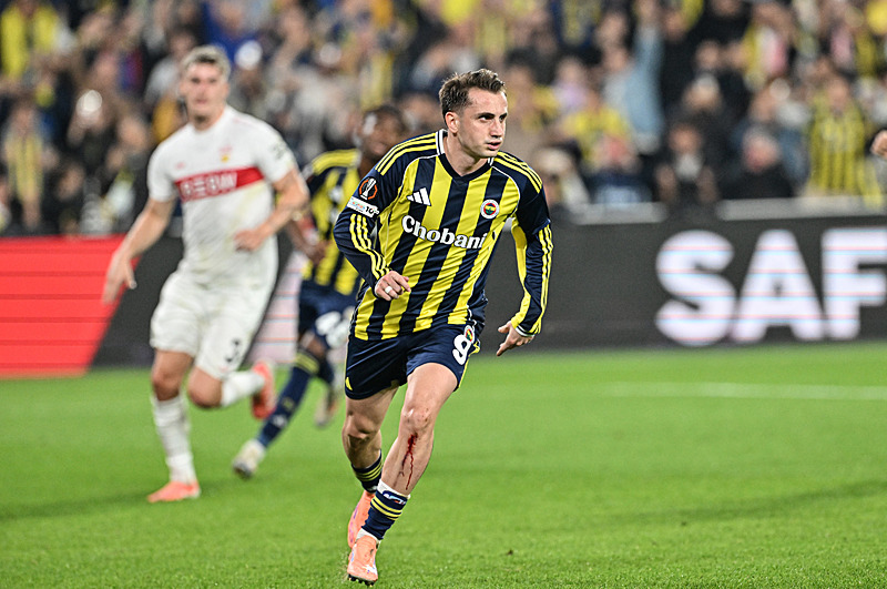 Kerem Aktürkoğlu'nun gol sevinci (AA)