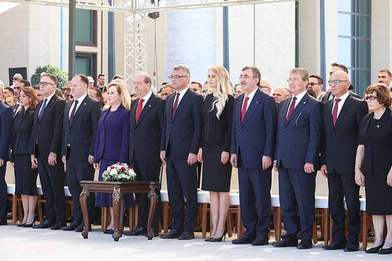 Erhürman resmi törenle göreve başladı, AA