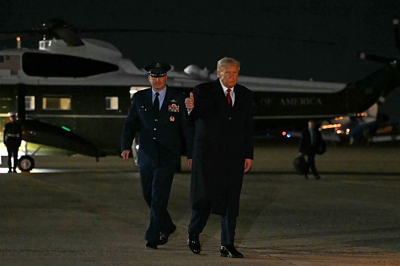 Trump Asya turu için yola çıktı, AFP