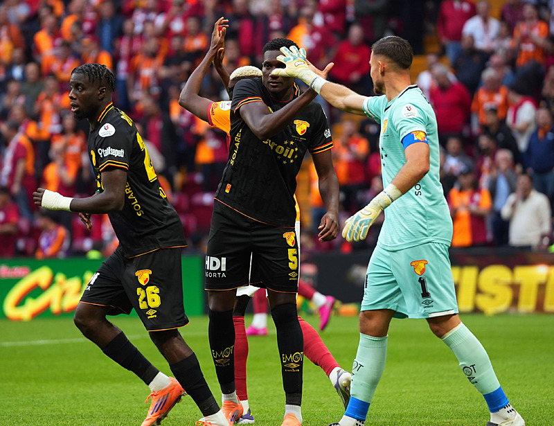 Göztepe'nin gol sevinci (İHA)