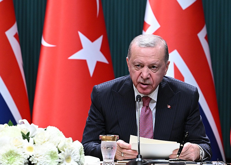 Türkiye ile Birleşik Krallık arasında Eurofighter savaş uçağı işbirliği anlaşması imzalandı. (AA)