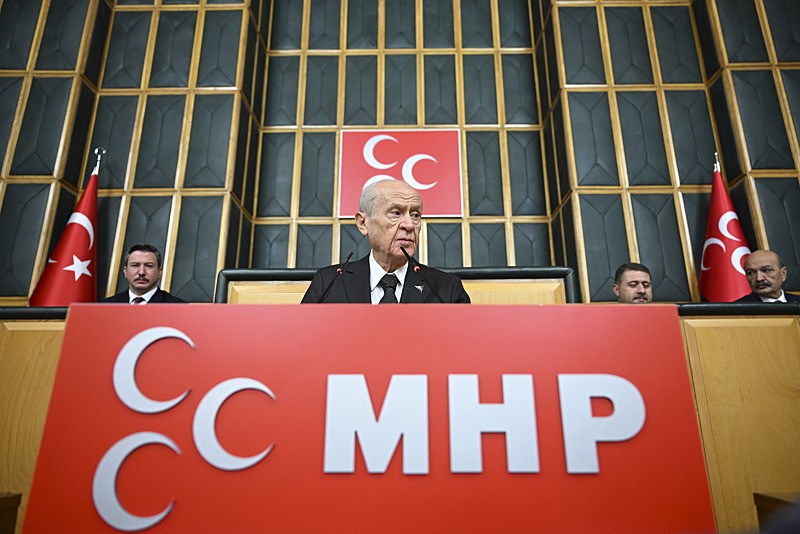 MHP Genel Başkanı Devlet Bahçeli (Fotoğraf: AA, Takvim.com.tr Arşiv)
