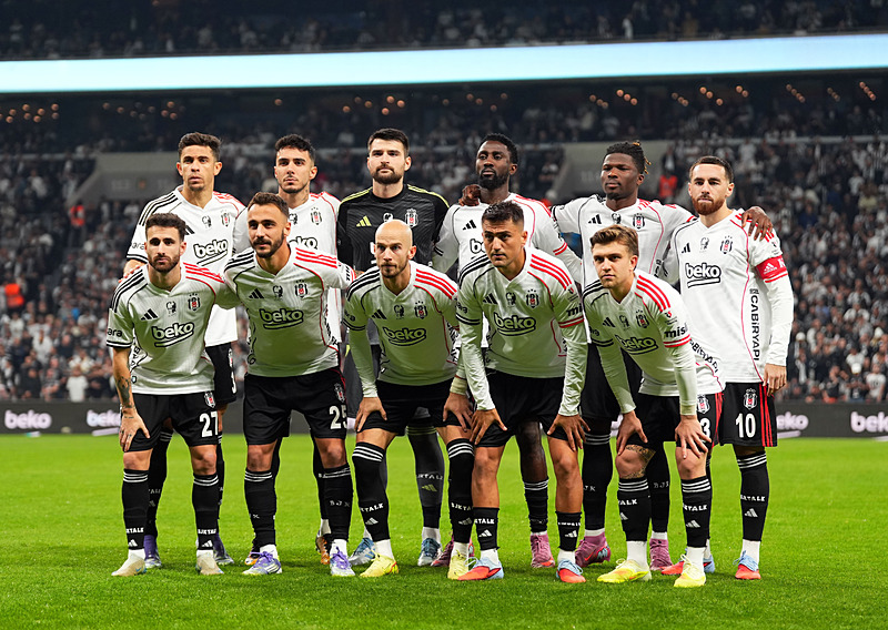 Beşiktaş'ın ilk 11'i (AA)