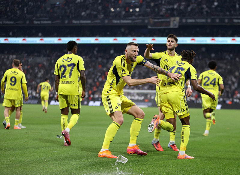 Fenerbahçe'nin gol sevinci (AA)