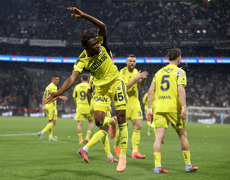 Fenerbahçe'nin gol sevinci (AA)