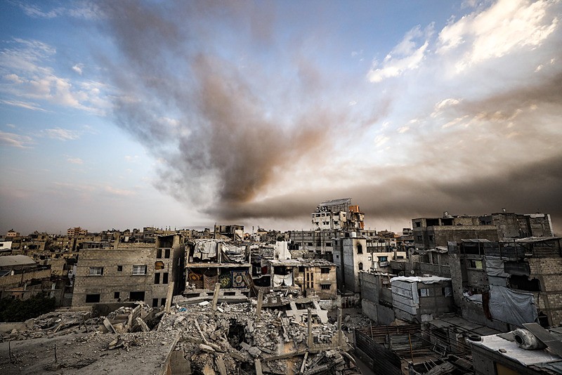 İsrail ateşkese rağmen Gazze kentinin doğusuna saldırı düzenledi (Fotoğraf: AA)