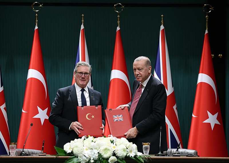 Stermer ve Başkan Erdoğan, DHA