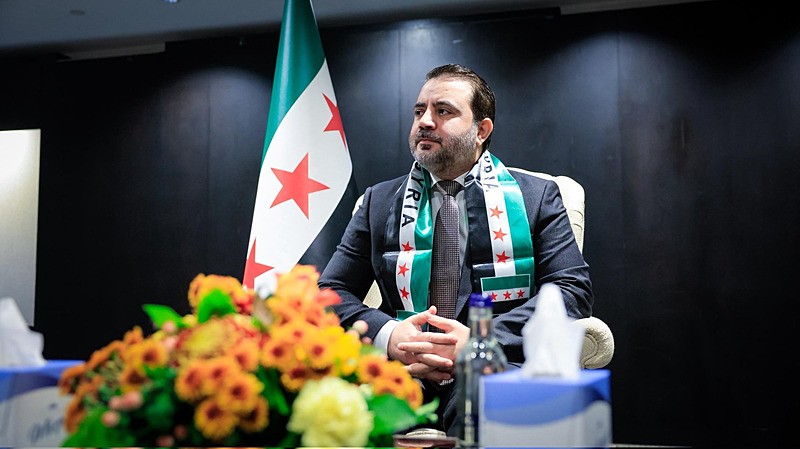 Suriye Dışişleri ve Gurbetçileri Bakanı Esad Hasan El-Şeybani Londra'da (DHA)