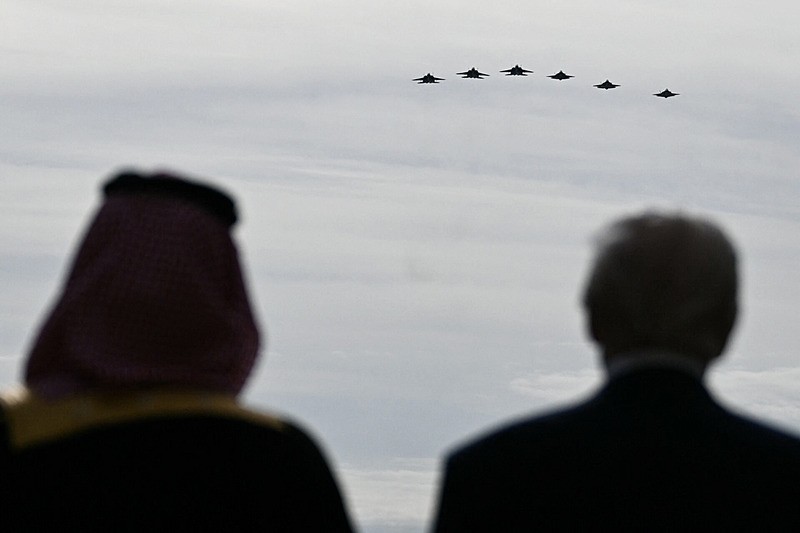 Donald Trump ve Suudi Veliaht Prensi Selman. (Reuters)