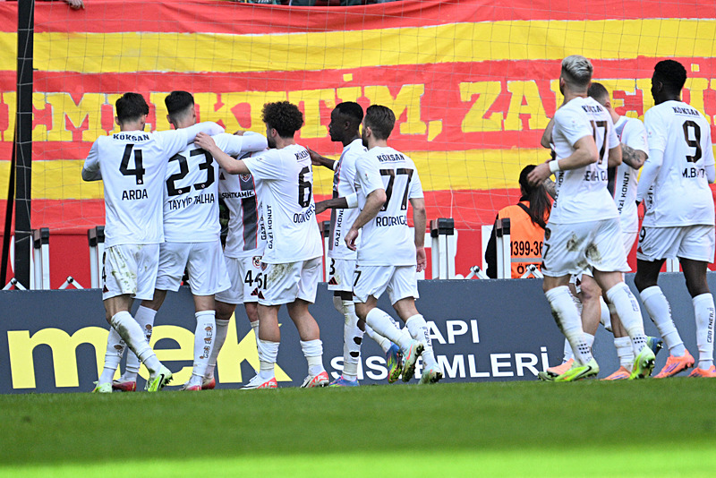 Gaziantep FK'nın gol sevinci (AA)