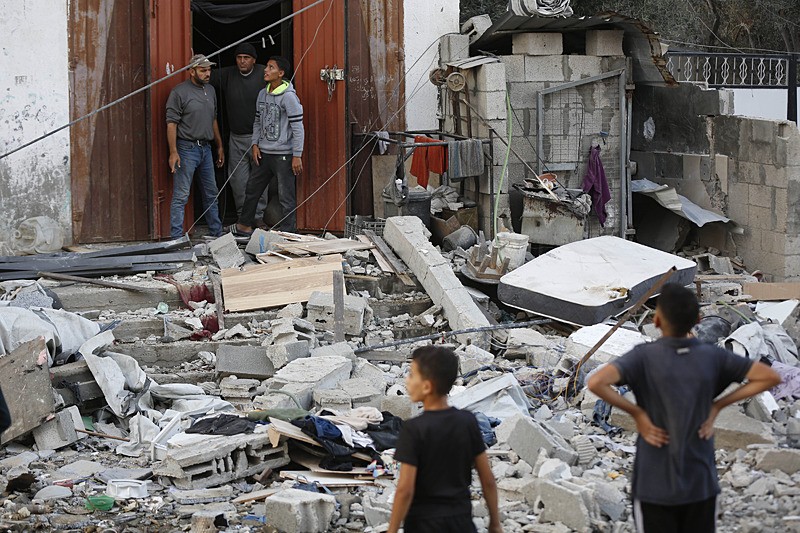 Gazze'de saldırılardan sonra  (AA)