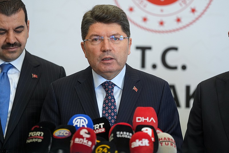  ardından basın mensuplarının sorularını yanıtladı, gündeme ilişkin açıklamalarda bulundu. (AA)