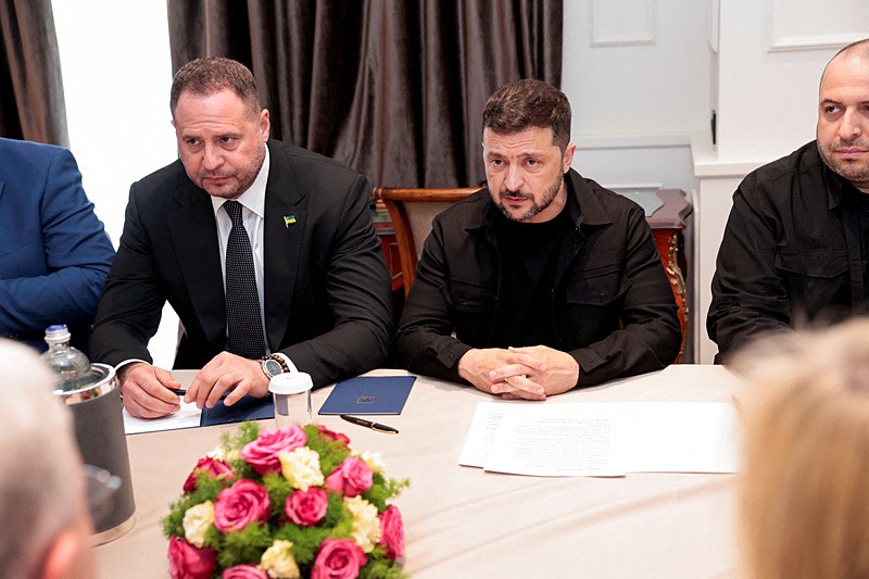 Yermak ve Zelenskiy, Reuters