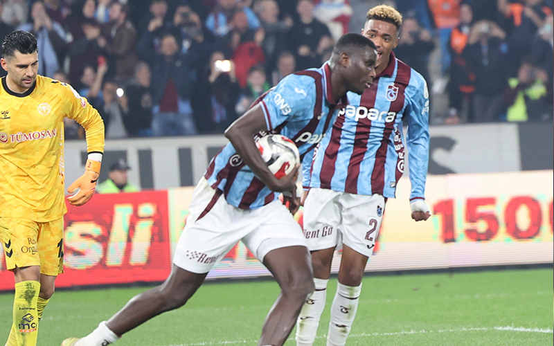 Paul Onuachu'nun gol sevinci (Trabzonspor Kulübü)