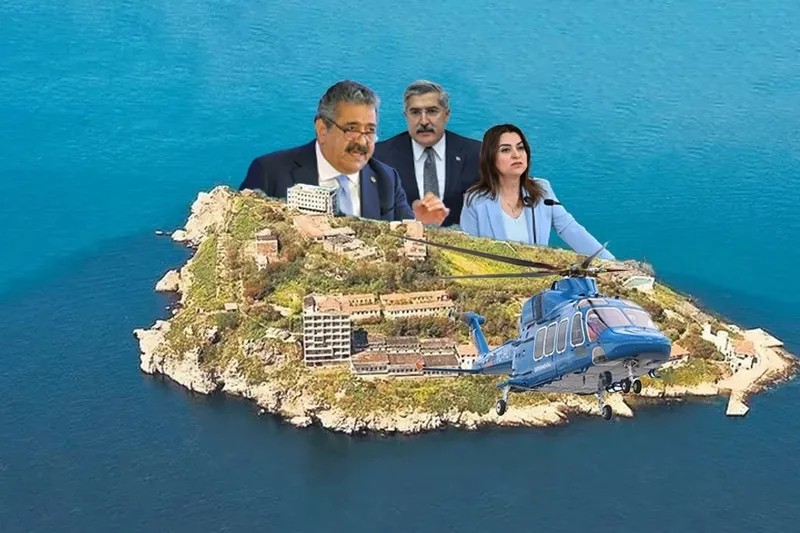 AK Parti'den Hüseyin Yayman, MHP'den Feti Yıldız ve DEM Parti'den Gülistan Kılıç Koçyiğit İmralı'ya giderek PKK elebaşı Abdullah Öcalan ile görüştü