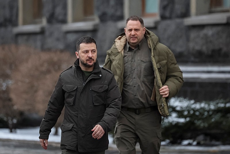 Zelenskiy ve Yermak, Reuters