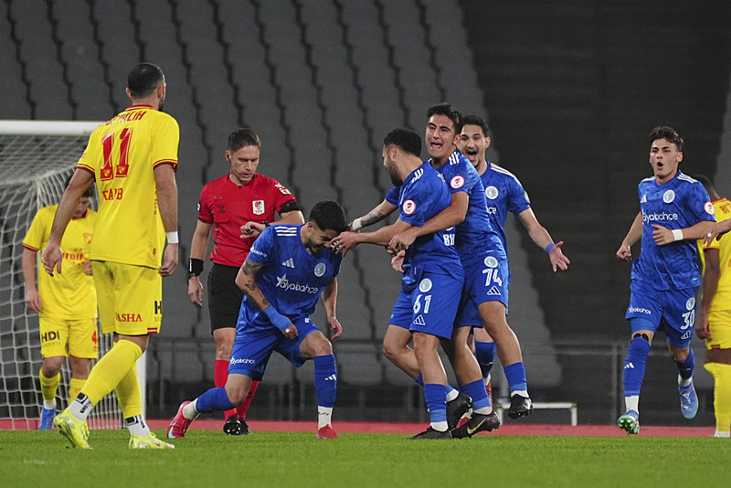 Göztepe ZTK'da Beyoğlu Yeniçarşısıspor ile karşılaştı (AA)
