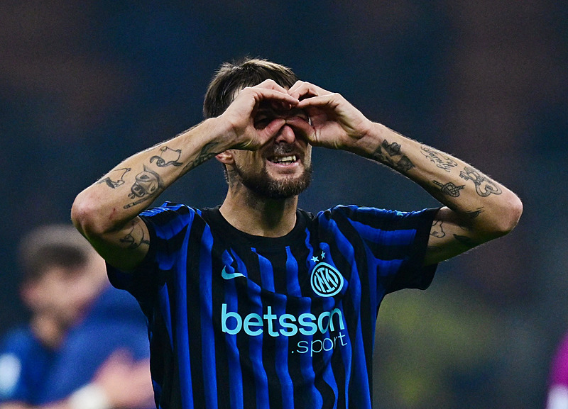 Inter Como'yu 4-0 yendi (EPA)