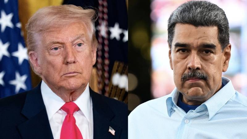 Donald Trump ve Maduro (Foto: Takvim.com.tr)