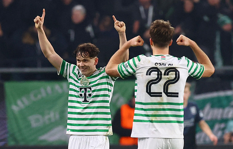 Ferencvaros Rangers'i 2-1 yendi (EPA)