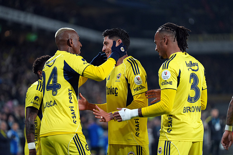 Fenerbahçe'nin gol sevinci (AA)