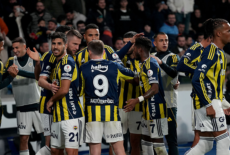 Fenerbahçe'nin gol sevinci (AA)
