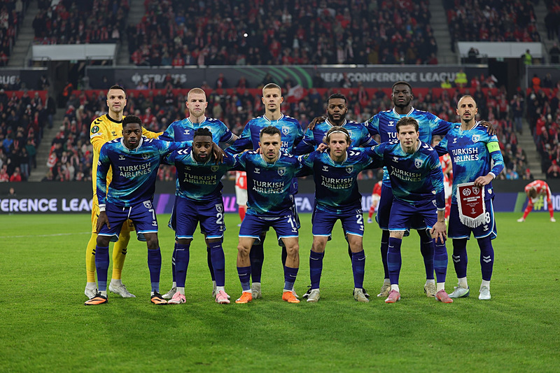 Samsunspor'un ilk 11'i (AA)