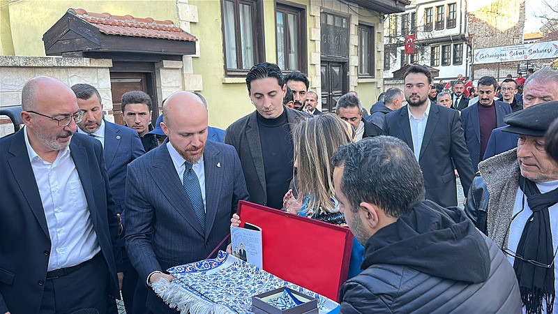 İlim Yayma Vakfı Mütevelli Heyeti Başkanı Bilal Erdoğan, Küresel Araştırma Düşünce Merkezi (GRTC) tarafından düzenlenen 'Sivil Toplum Kuruluşlarının Rolü' konulu panele katıldı. (DHA)