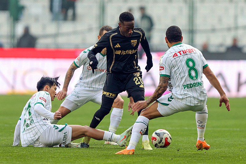 Konyaspor ile Kayserispor 1-1 berabere kaldı (AA)