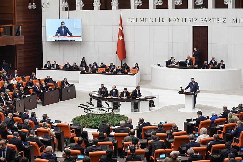 Cumhurbaşkanı Yardımcısı Cevdey Yılmaz TBMM Genel Kurulunda konuştu (AA)