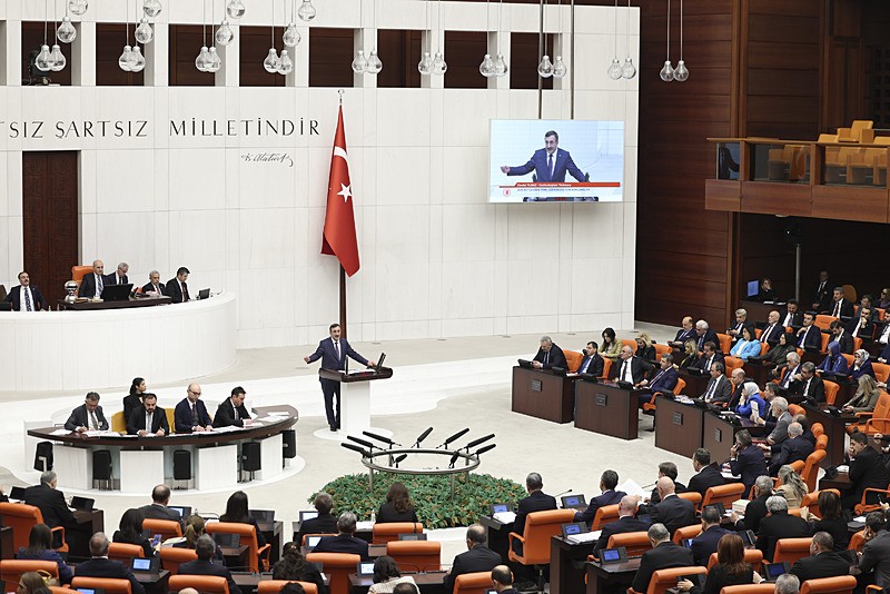 Cumhurbaşkanı Yardımcısı Cevdey Yılmaz TBMM Genel Kurulunda konuştu (AA)