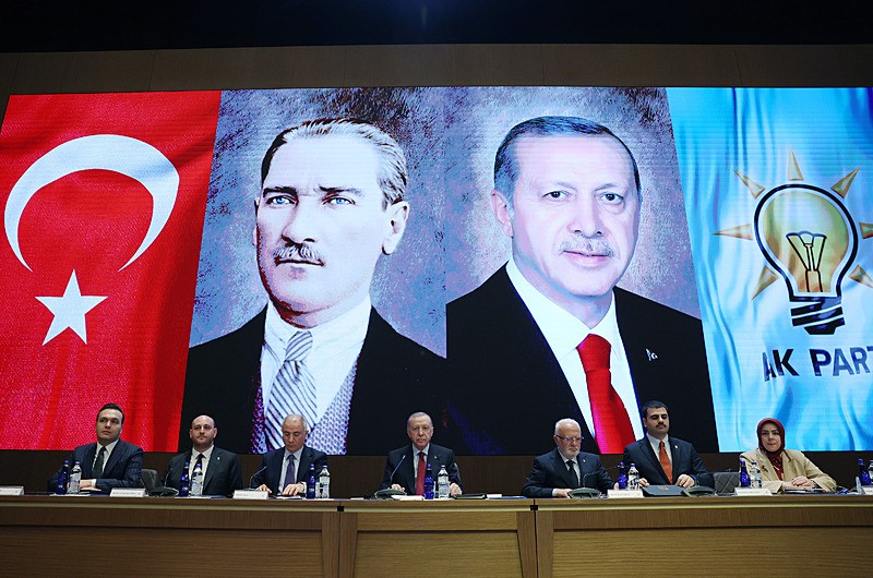 AK Parti MKYK Toplantısı. (AA)