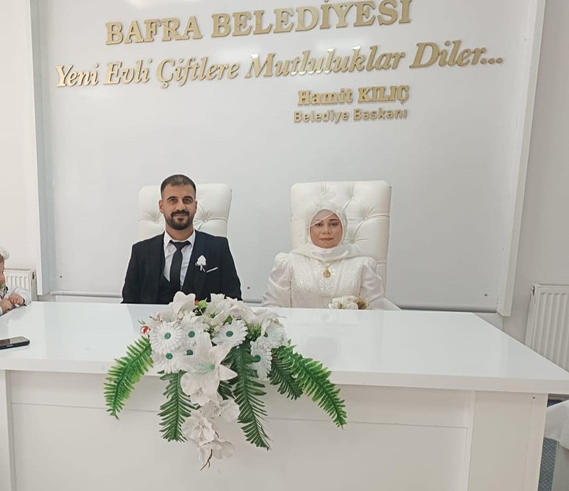 Sümeyye Durgun ve eşi (DHA)