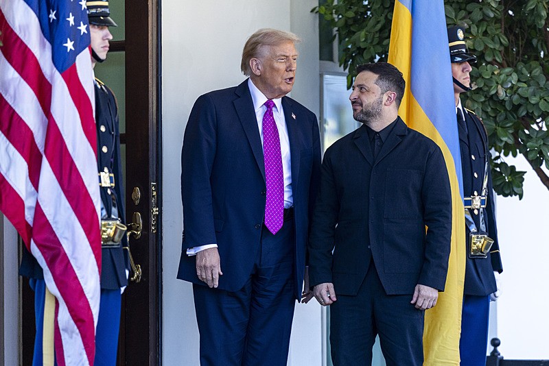 Trump ve Zelenskiy, EPA
