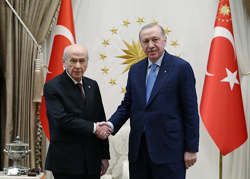 Başkan Erdoğan - Bahçeli zirvesi: Terörsüz Türkiye terörsüz Suriye!-3