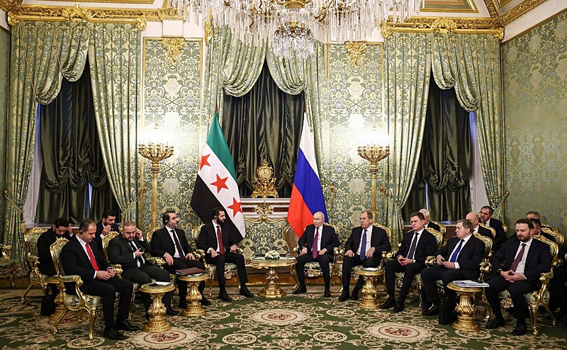 Şara ikinci kez Moskova'da! Putin: Fırat'ın doğusunun Şam'a dönmesi önemli bir adım-5