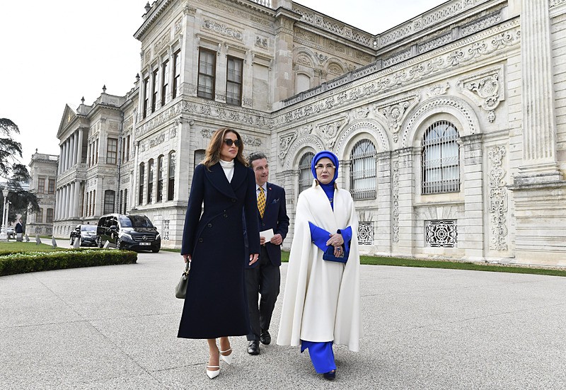 Emine Erdoğan Ürdün Kraliçesi Rania ile bir araya geldi-4