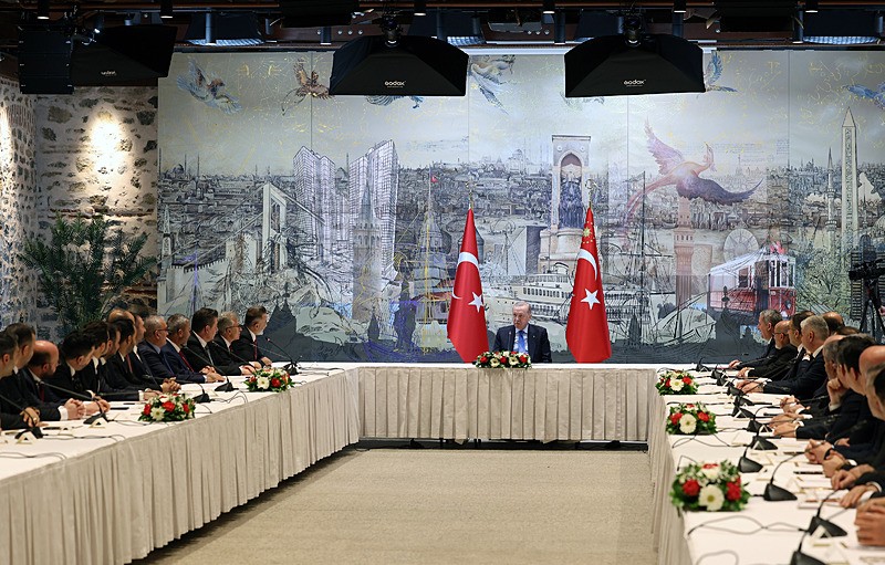 Başkan Erdoğan ASKON Yönetim Kurulu üyelerini kabul etti-2