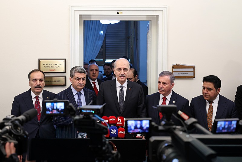 TBMM'de son "rapor" turu: TBMM Başkanı Numan Kurtulmuş AK Parti ve Yeni Yol Partisi'ni ziyaret etti-5