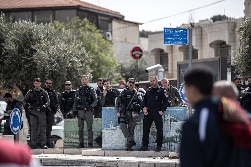 Mescid-i Aksa'da İsrail mezalimi: Ramazanın son cumasını engellediler-3