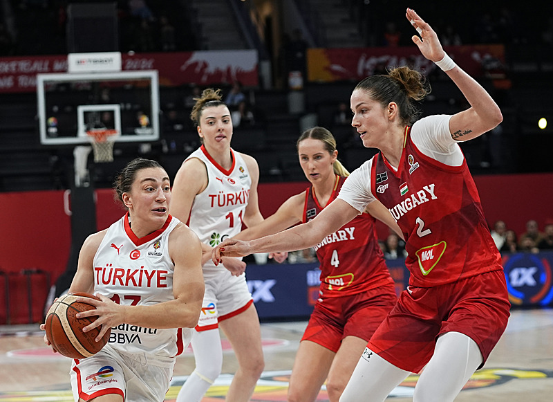 Potanın Perileri mağlubiyetle tamamladı! Türkiye - Macaristan: 74-89 | MAÇ SONUCU-6