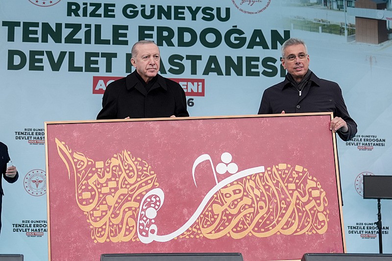 Tenzile Erdoğan Devlet Hastanesi açıldı | Kurdeleyi Başkan Erdoğan kesti: Milletimize hizmet için varız-7
