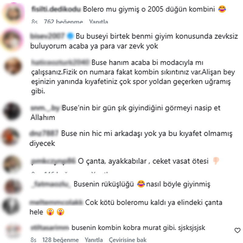 Alişan'ın eşi Buse Varol’un doğum günü tarzı sınıfta kaldı: "2005 düğün kombini!"-4