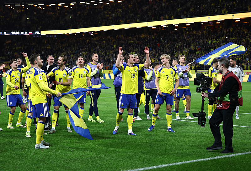 İsveç Polonya'yı 3-2 yenip Dünya Kupası'na katıldı!-3